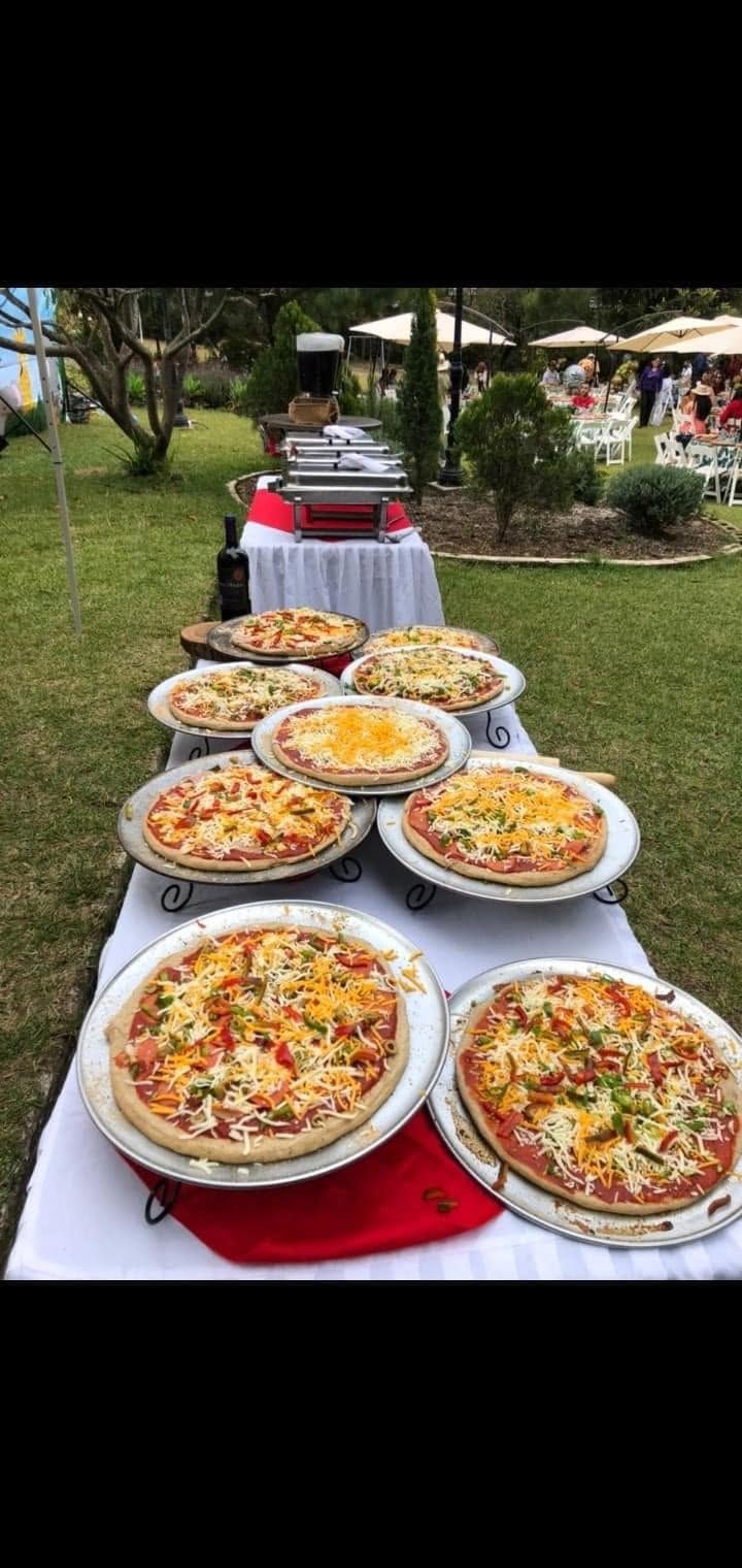 Pizzas para eventos Asados Tronco